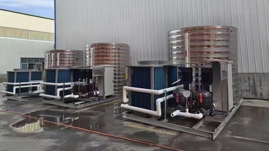 Membangun kawasan industri yang dibangun sendiri untuk peningkatan ramah lingkungan! Pompa panas sumber ganda menetapkan tolok ukur baru untuk bangunan pabrik tanpa karbon. Membangun kawasan industri yang dibangun sendiri untuk peningkatan ramah lingkungan! Pompa panas sumber ganda menetapkan tolok ukur baru untuk bangunan pabrik tanpa karbon.
